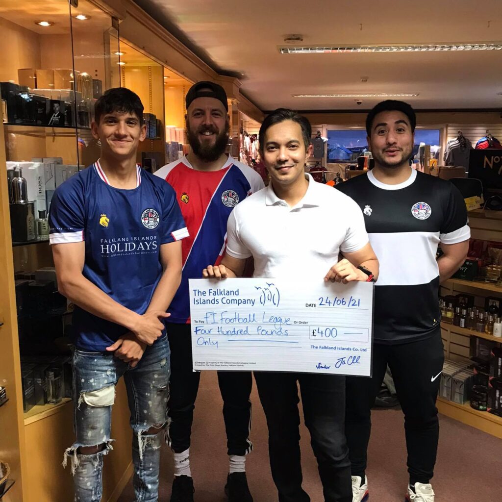 FIC Sponsors the Falkland Islands Football League for The Second Consecutive Year