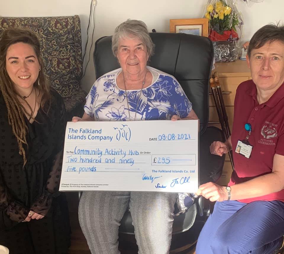 Carrier Bag Fund donation for the Community Activity Hub